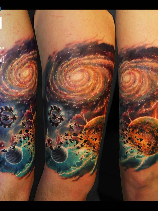 color realism 타투 부위 full sleeve #387 | 타투이스트 Бэн Клишевский