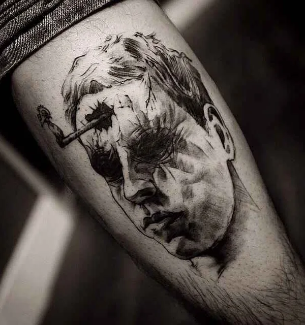 black and grey black and grey татуировка на forearm #521 | Тату мастер Евгений Борщ