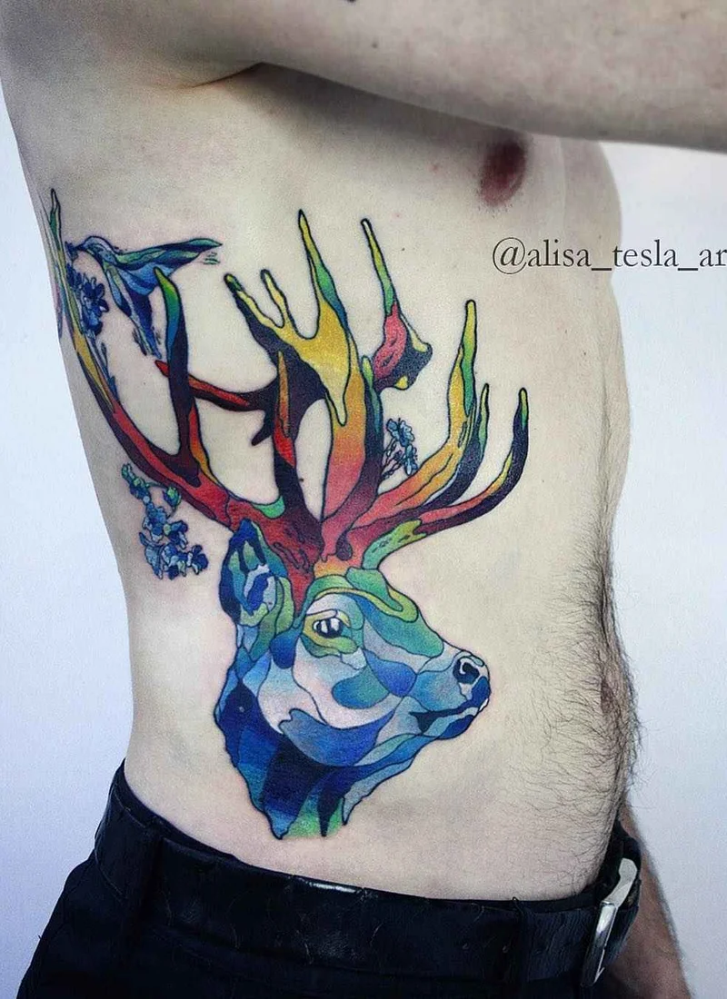 Tattoo artista Alisa Tesla