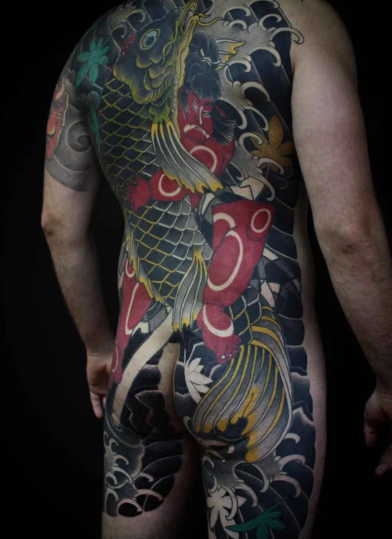 Sergey Buslay Buslaev - Tattoo giapponese