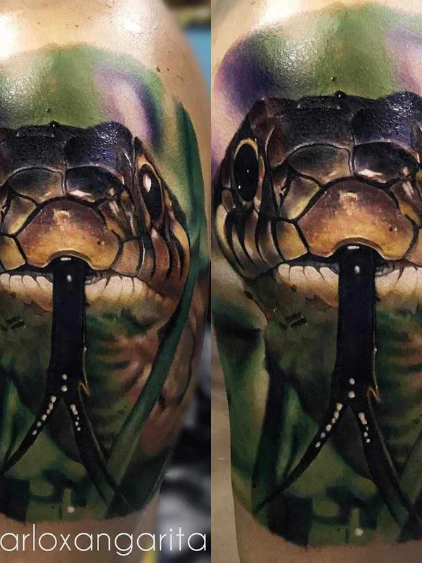 color realism Tatuaggio su upper arm #11135 | Tatuatore Carlox Angarita