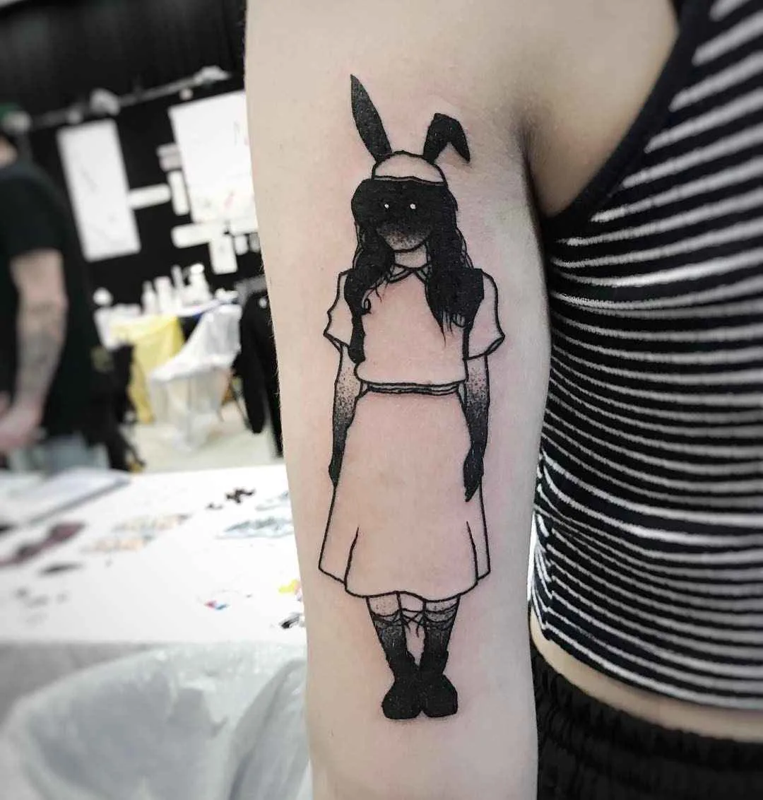 Тату мастер SEWP скетч трэш блэкворк татуировки | Tattoo artist SEWP blackwork dotwork erotic tattoo