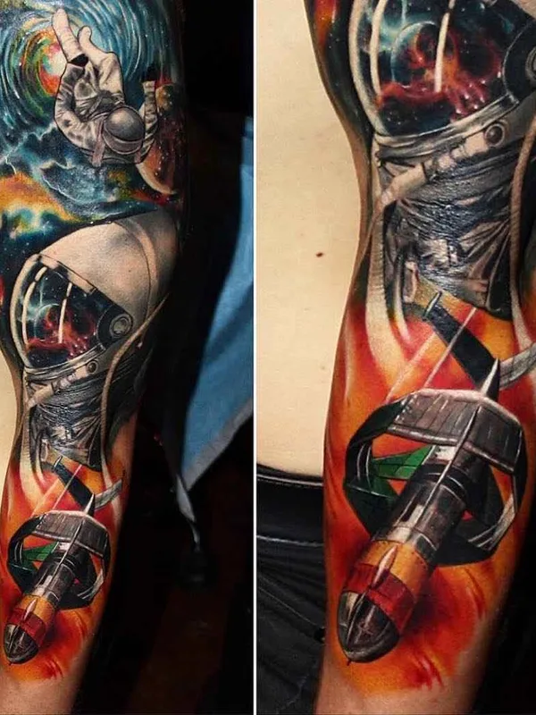 color realism Tatuaggio su full sleeve #11138 | Tatuatore Carlox Angarita