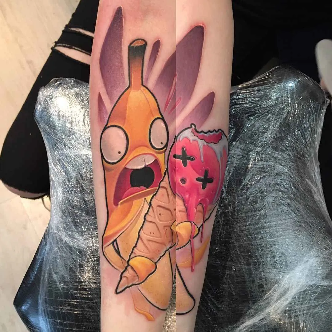 Tattoo artista Dmitriy Naboka, stile colori autori new school tattoo | Russia