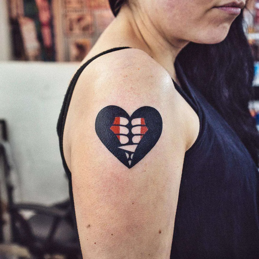 Tatuador Woo Loves You - estilo do autor cores e preto graphic minimalista tatuagem | Coreia