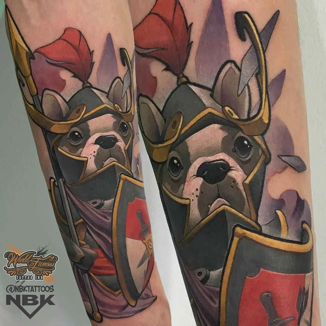 Tattoo artista Dmitriy Naboka, stile colori autori new school tattoo | Russia