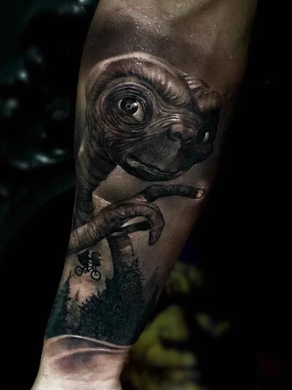 black and grey realism tattoo on forearm #20616 | Tattoo Artist Ganga