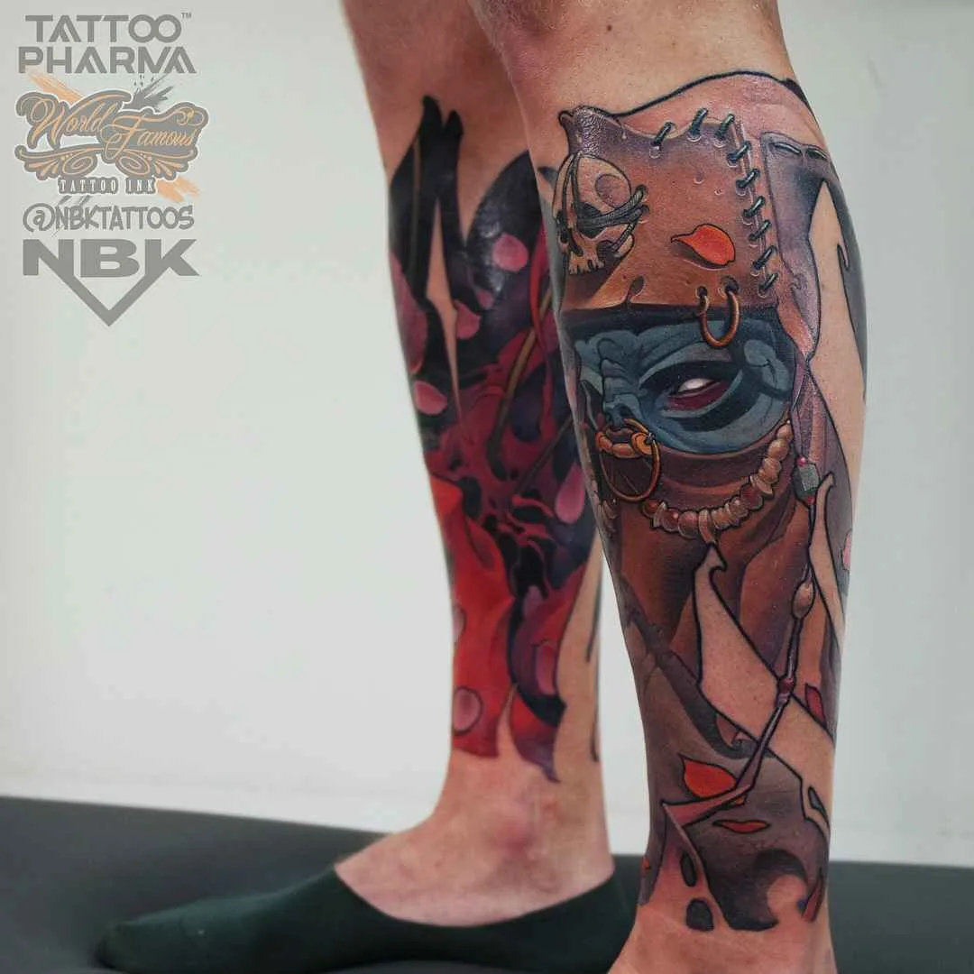 Tattoo artista Dmitriy Naboka, stile colori autori new school tattoo | Russia