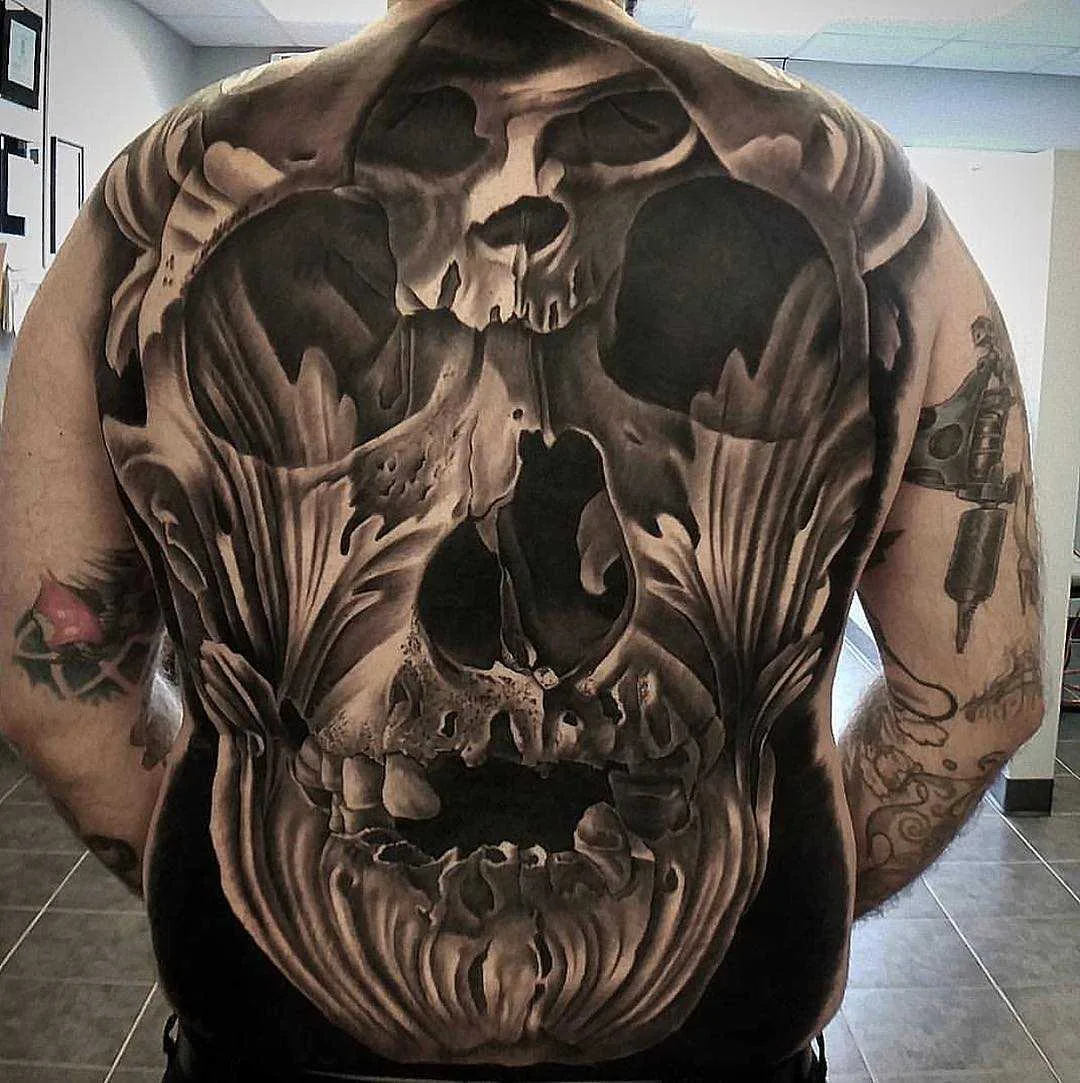 Tatuador Jacob Sheffield, cor e preto e cinza retrato tatuagem realismo | USA 