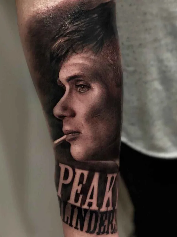 male black and grey realism tattoo on forearm #20617 | Tattoo Artist Ganga