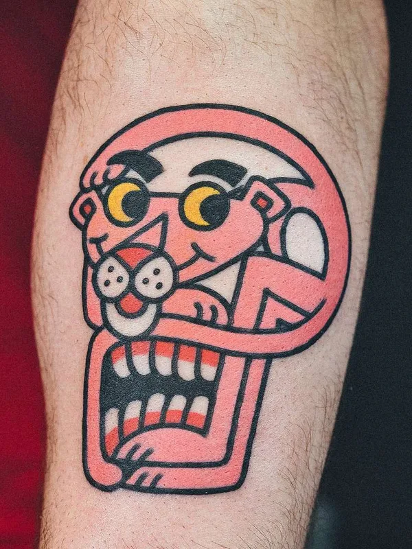 color cartoon Tatuagem em forearm #21095 | Tatuador Woo
