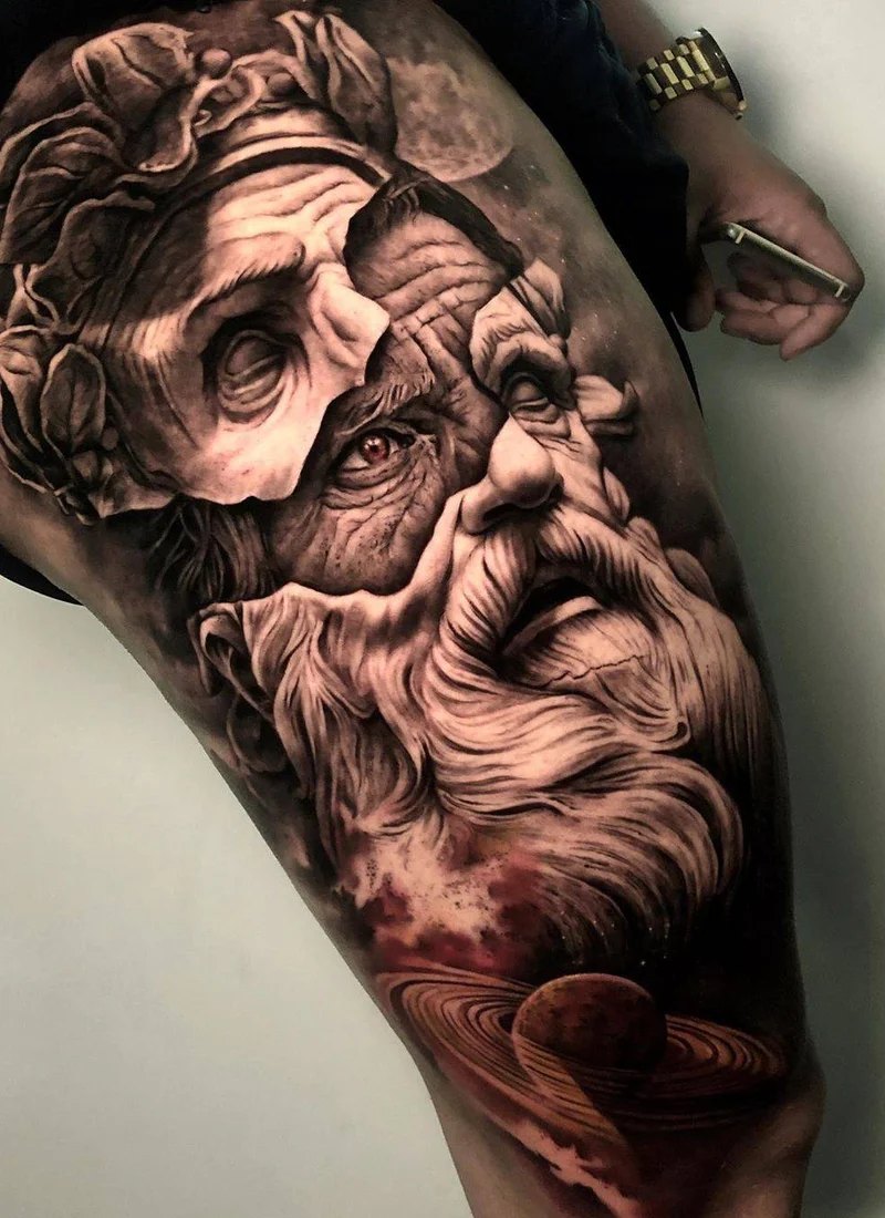 Volti famosi del mondo in tatuaggi realistici di Sergio Fernandez