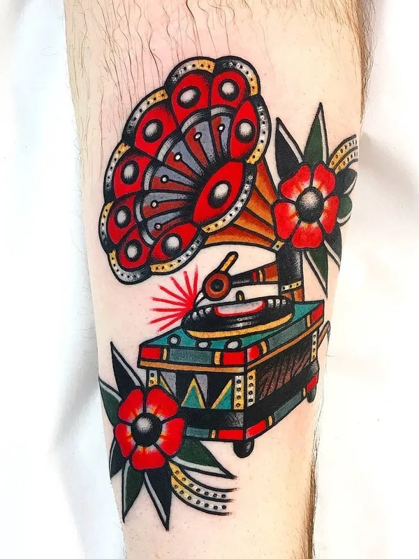 color traditional Tatuaggio su forearm #30367 | Tatuatore Dani Queipo