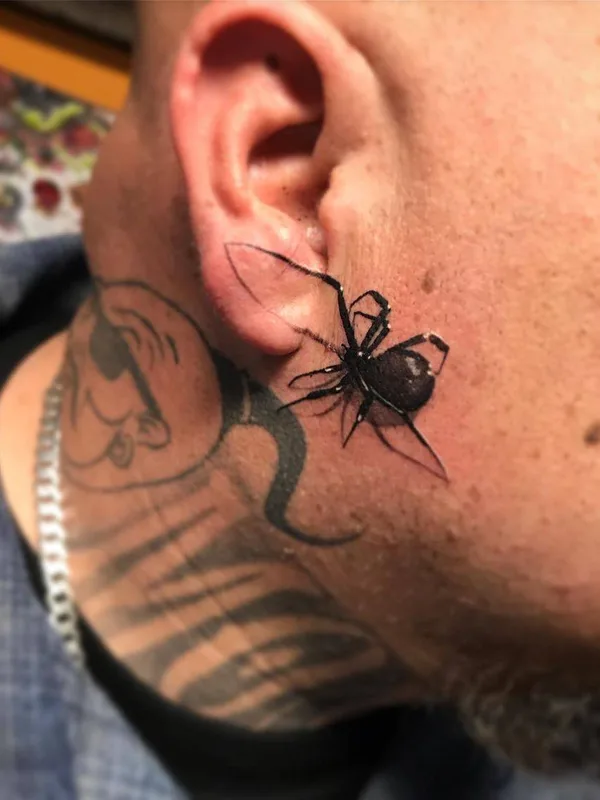 male black realism Tatuaggio su face #30459 | Tatuatore Jesse Garcia