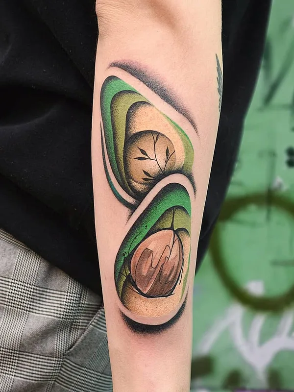 color illustrative Tatuagem em forearm #30801 | Tatuador Sku Plux