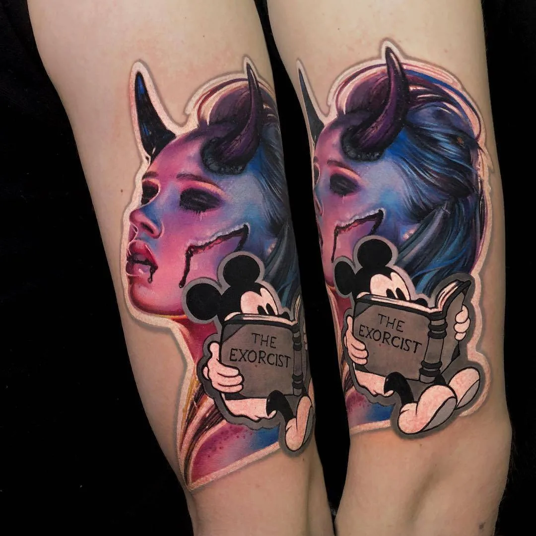 Tattoo artist Sergey Shanko