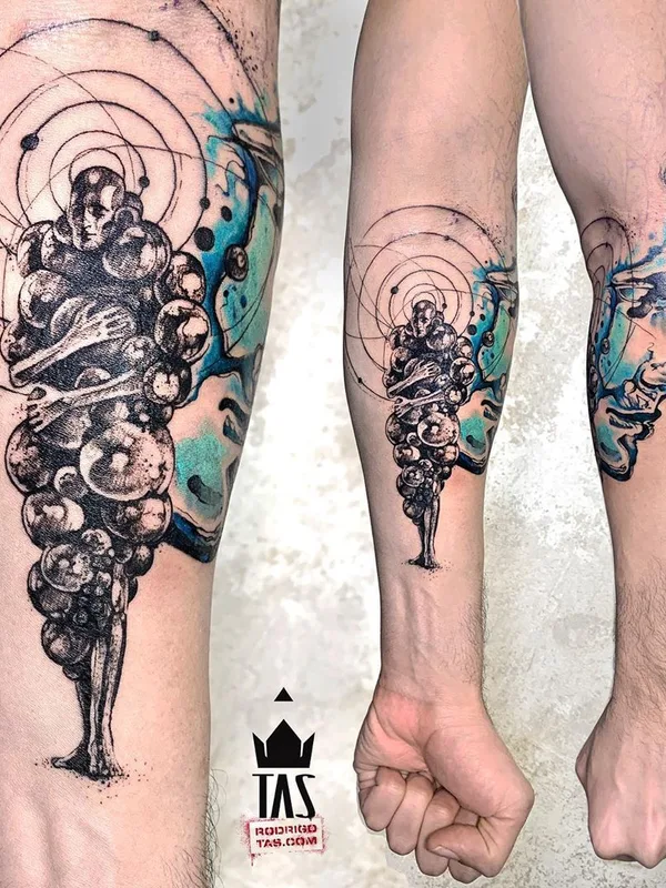 color surrealism 타투 부위 forearm #36083 | 타투이스트 Rodrigo Tas