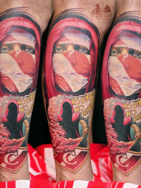color realism tattoo auf forearm #36180 | Tätowierer Алексей Ульянов