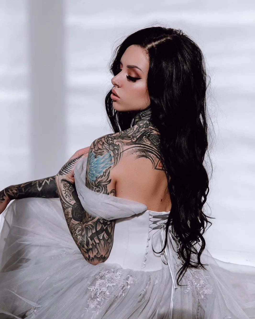 Тату модель Diana Madness, девушка с тату, альтернативная тату модель | Россия, Тольятти