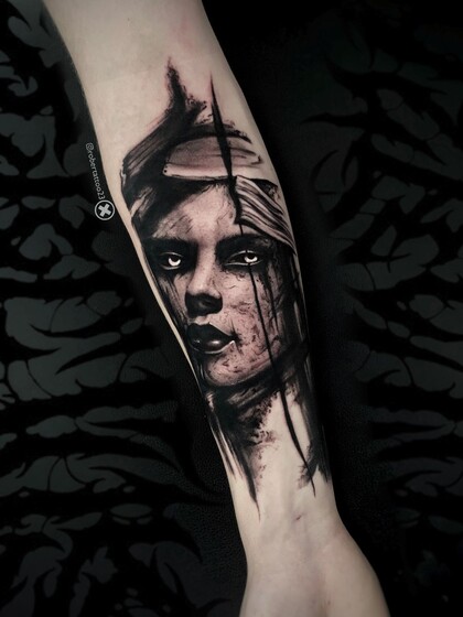 Тату эскиз #39844 Тату мастер Роберт Штейнберг 