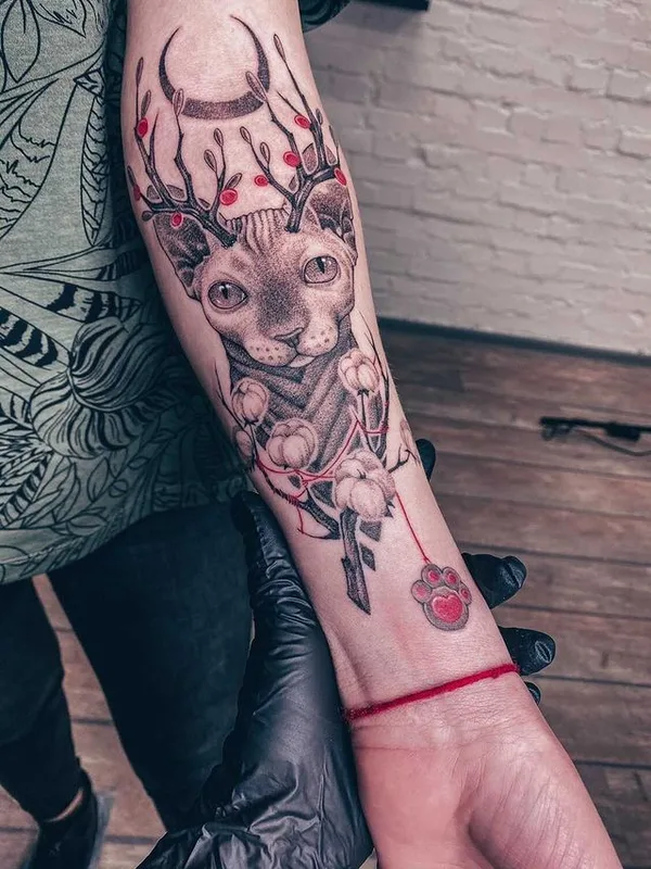 black and grey black and grey татуировка на forearm #39919 | Тату мастер Ирина Седова