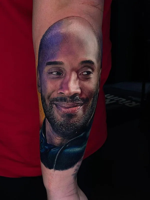 men color realism, portrait 纹身 在 forearm #40061 | 纹身师 Karol Rybakowski