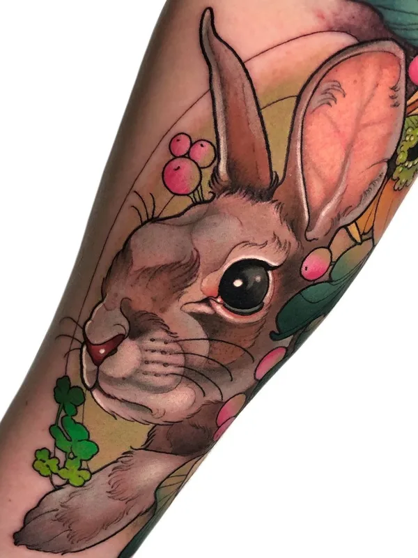 color illustrative tatuaje en forearm #40322 | Tatuador Levi Murphy