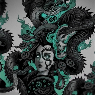 татуировка #54732 | Тату мастер Виталий Морозов