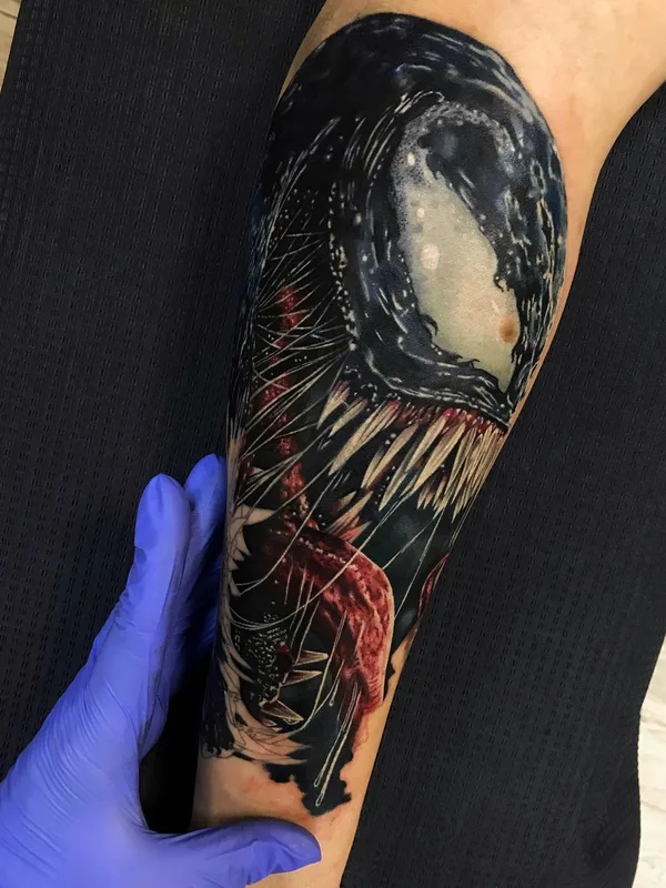 black and grey realism татуировка на forearm #54873 | Тату мастер Оля Лиса