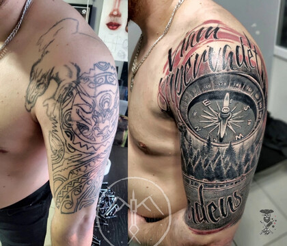 Тату эскиз #54935 Тату мастер Vitaliy Kib