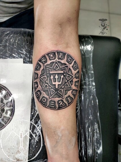 Тату эскиз #54934 Тату мастер Vitaliy Kib