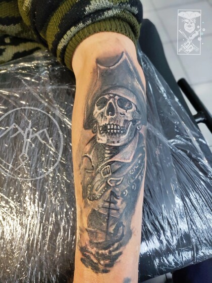 Тату эскиз #54938 Тату мастер Виталий Киб