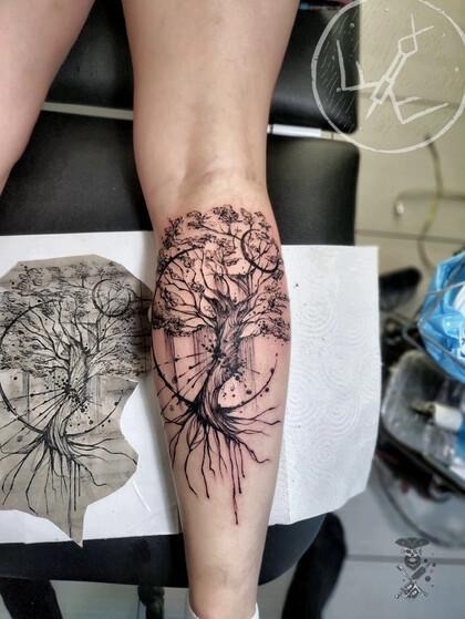 Тату эскиз #54927 Тату мастер Vitaliy Kib