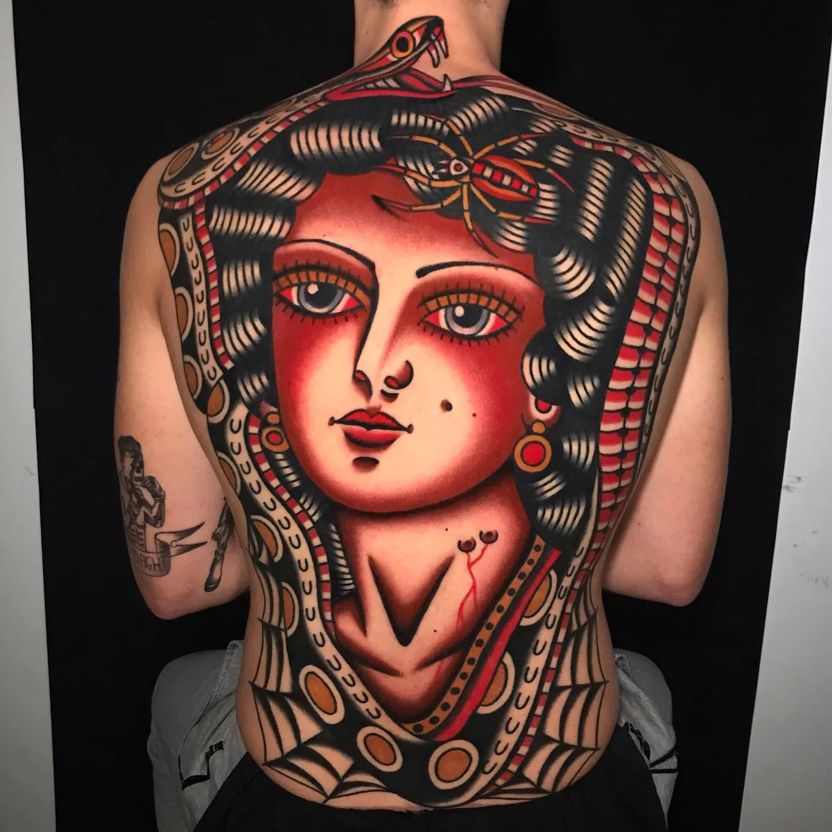 Tatuaggio tradizionale di Francesco Ferrara