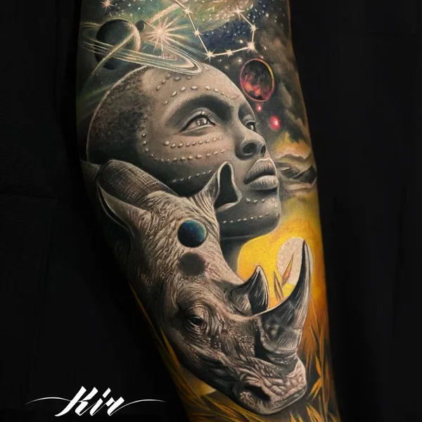 Реализм tattoo by kir_tattoo in Madrid