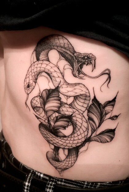 Тату эскиз #55187 Тату мастер Oleg Tort