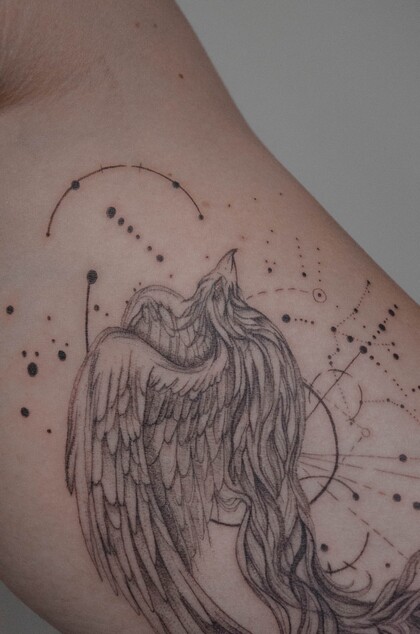 Тату эскиз # Тату мастер Pavlenko.ink