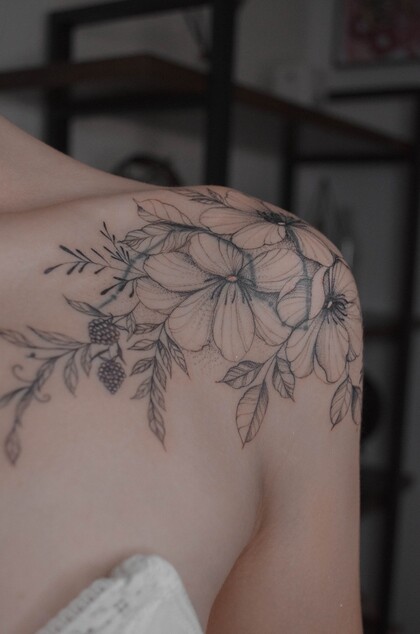 Тату эскиз # Тату мастер Pavlenko.ink