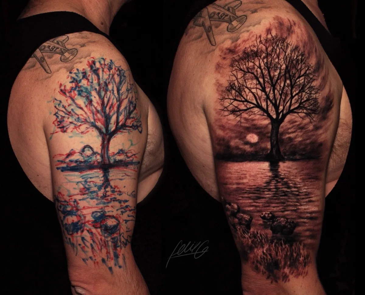 Tattoo artist Felix Gonzalez