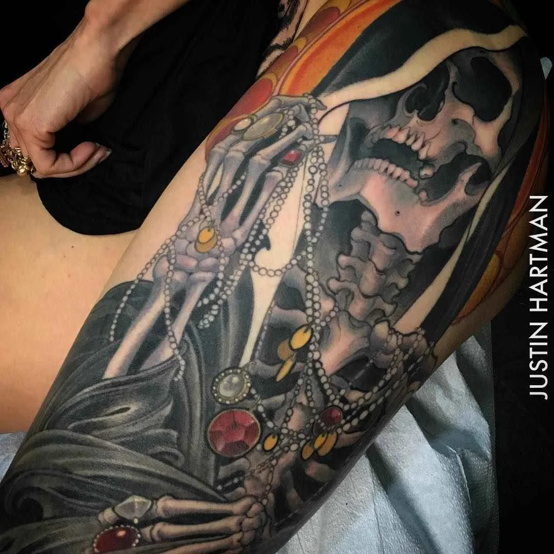 Tatuagens Neotradicionais de Justin Hartman | неотрадиционные татуировки