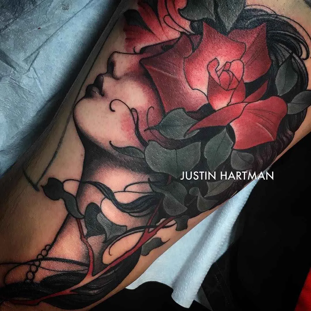 Tatuagens Neotradicionais de Justin Hartman | неотрадиционные татуировки