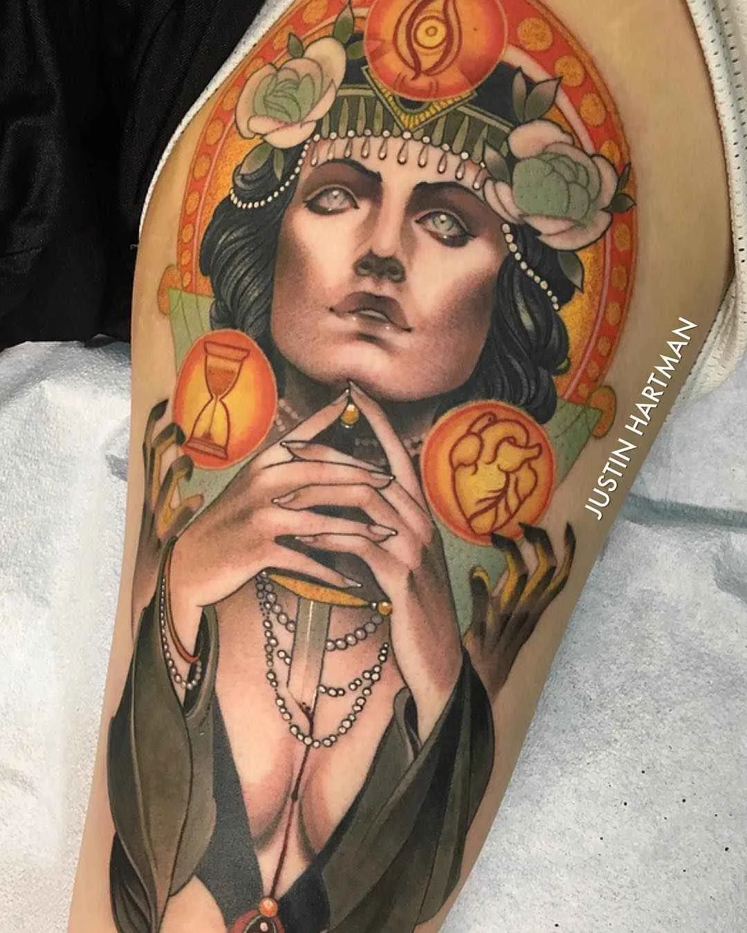 Tatuagens Neotradicionais de Justin Hartman | неотрадиционные татуировки