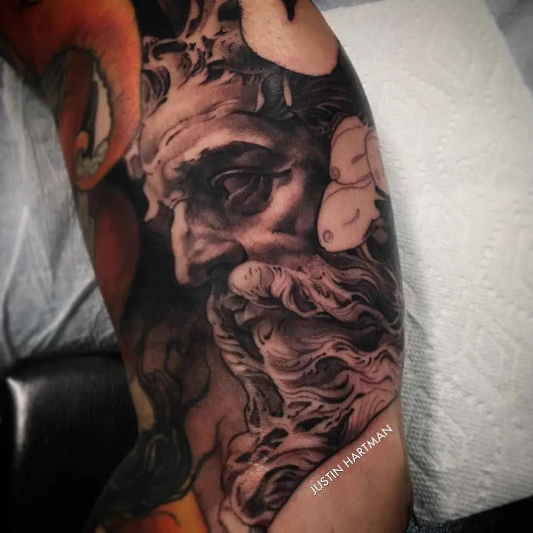Tatuagens Neotradicionais de Justin Hartman | неотрадиционные татуировки