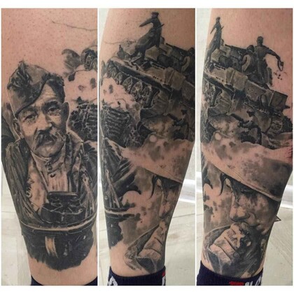 Тату эскиз #1257 Тату мастер Ilya Mityakin