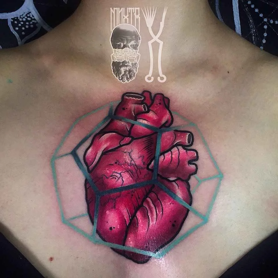 tatuista Yugin Zhestko colorati nuovo scuola, post neo tradizionali, disegno di tatuaggio | tattoo artist Yugin Zhestko colour new school, post neo traditional design tattoo