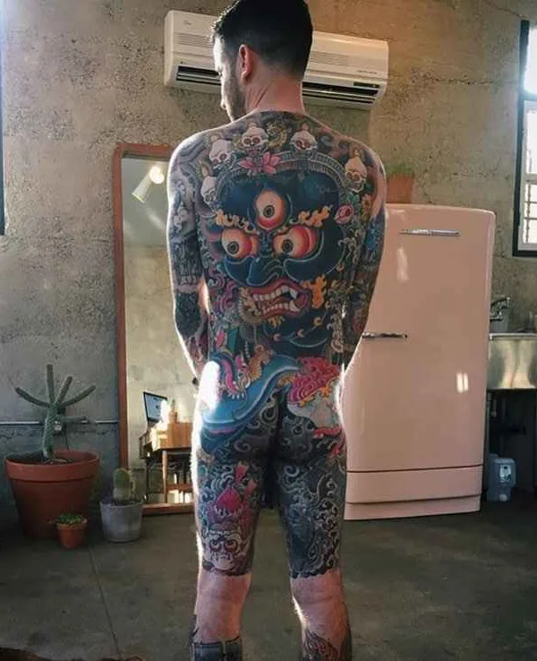 male color japanese tatuaje en full body #11564 | Tatuador Yoni Zilber