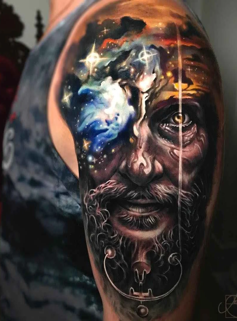 Artista di tatuaggi Arlo DiCristina