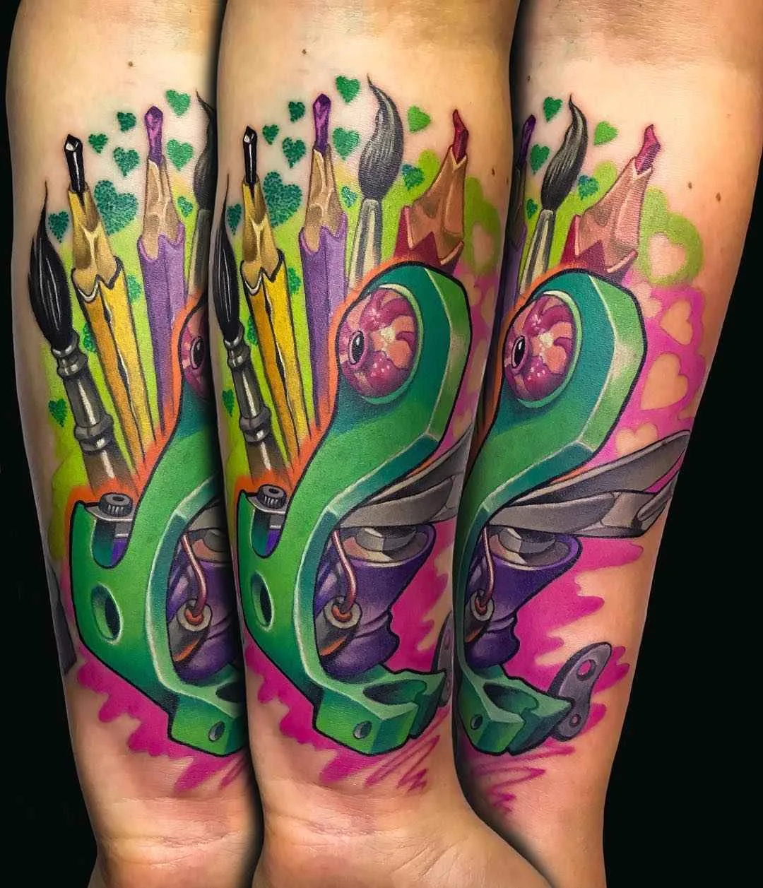 tatuista Andrea (Antikorpo) Lanzi stili colorati new school, non tradizionali, disegno di tatuaggio | tattoo artist Andrea (Antikorpo) Lanzi colour new school, neo traditional design tattoo