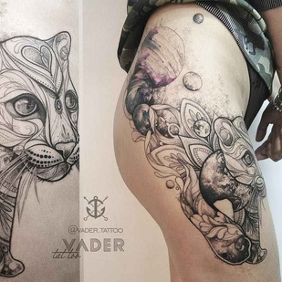 татуировка #11588 | Тату мастер Татьяна Vader