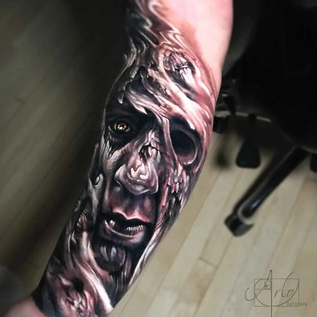 тату мастер Arlo DiCristina цветной реализм тату | tattoo artist Arlo DiCristina color realistic tattoo